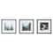 3 Pack Gallery™ Black Frame with Mat by Studio Décor®